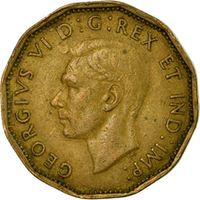 Coin, Canada, George VI, 5 Cents, 1943, Royal Canadian Mint, Ottawa, VF(30-35)