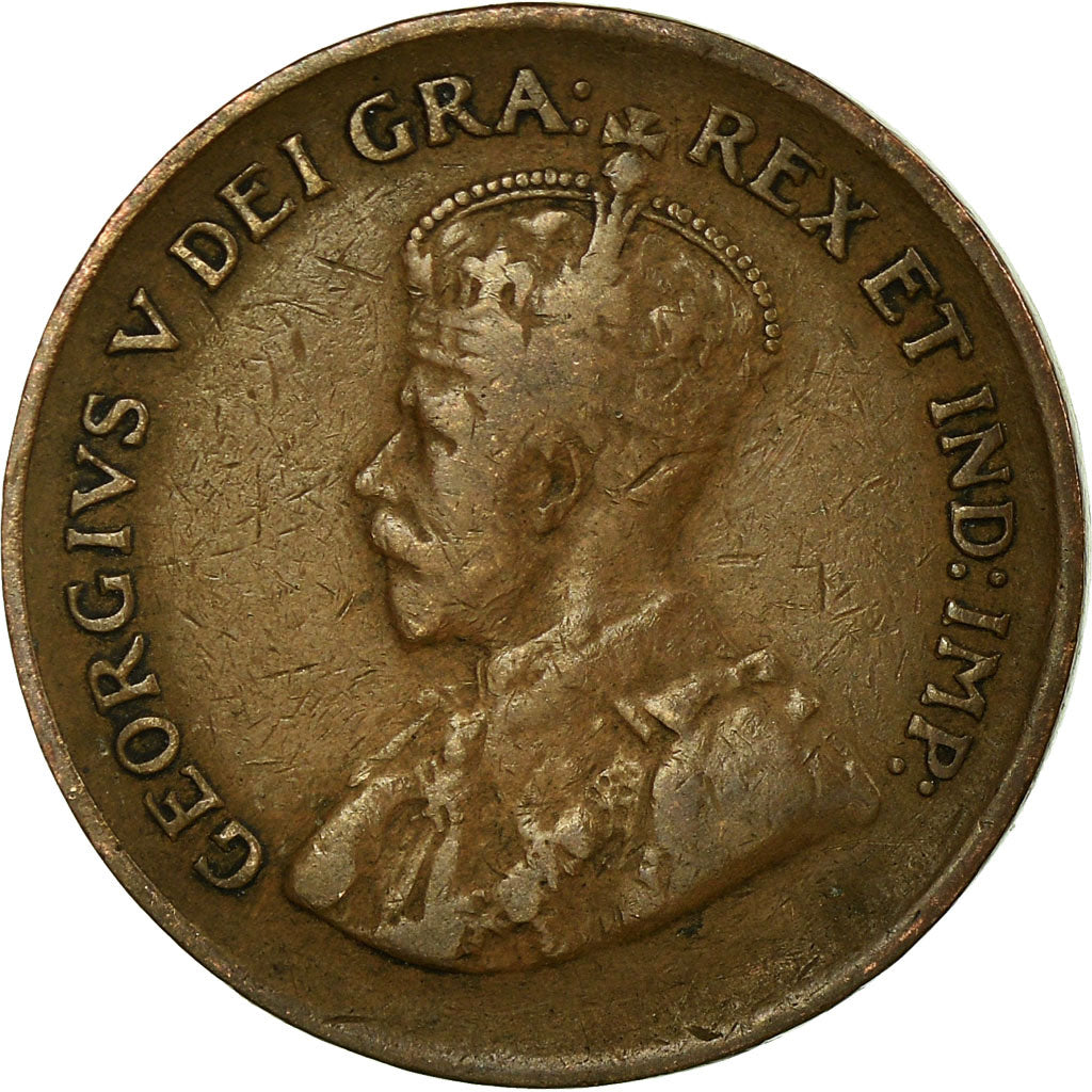 Coin, Canada, George V, Cent, 1931, Royal Canadian Mint, Ottawa, EF(40-45)