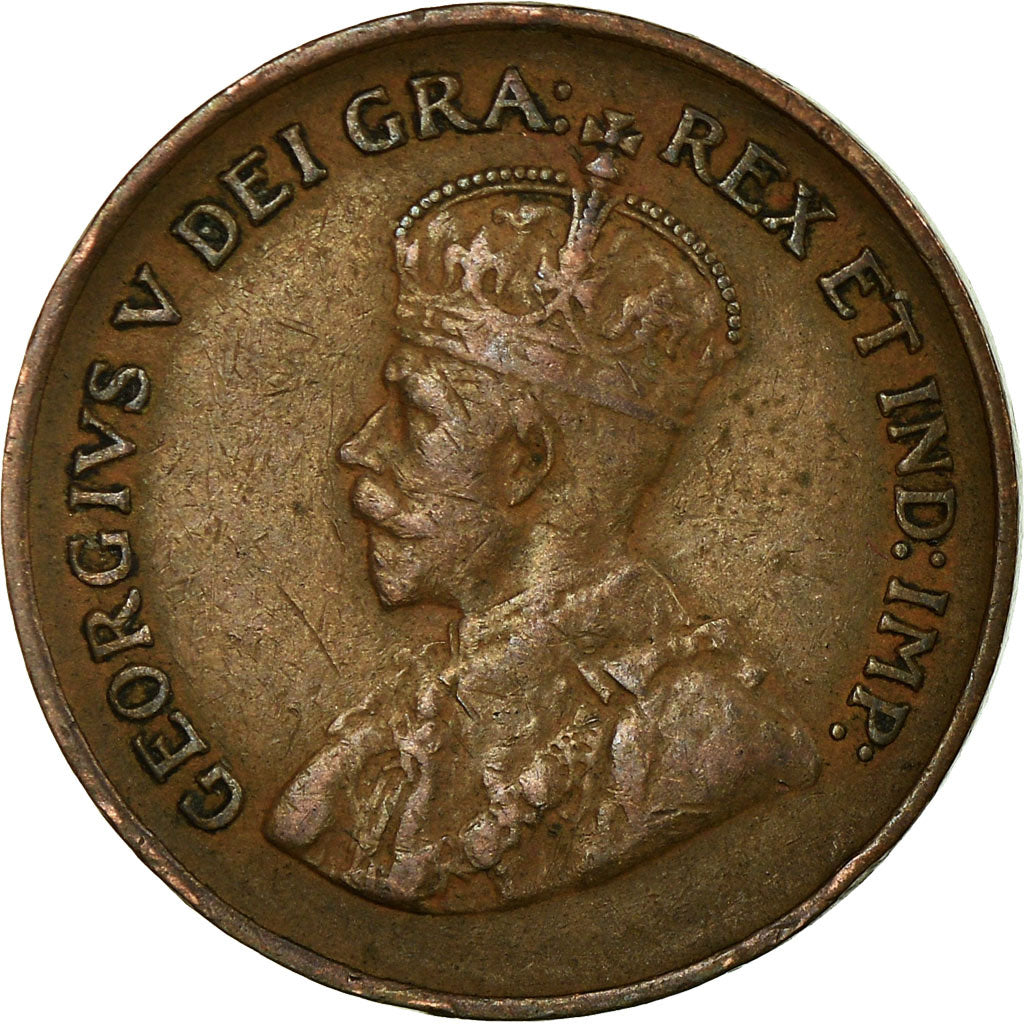 Coin, Canada, George V, Cent, 1935, Royal Canadian Mint, Ottawa, EF(40-45)