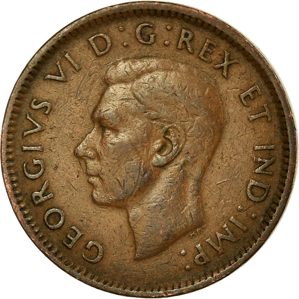 Coin, Canada, George VI, Cent, 1944, Royal Canadian Mint, Ottawa, EF(40-45)