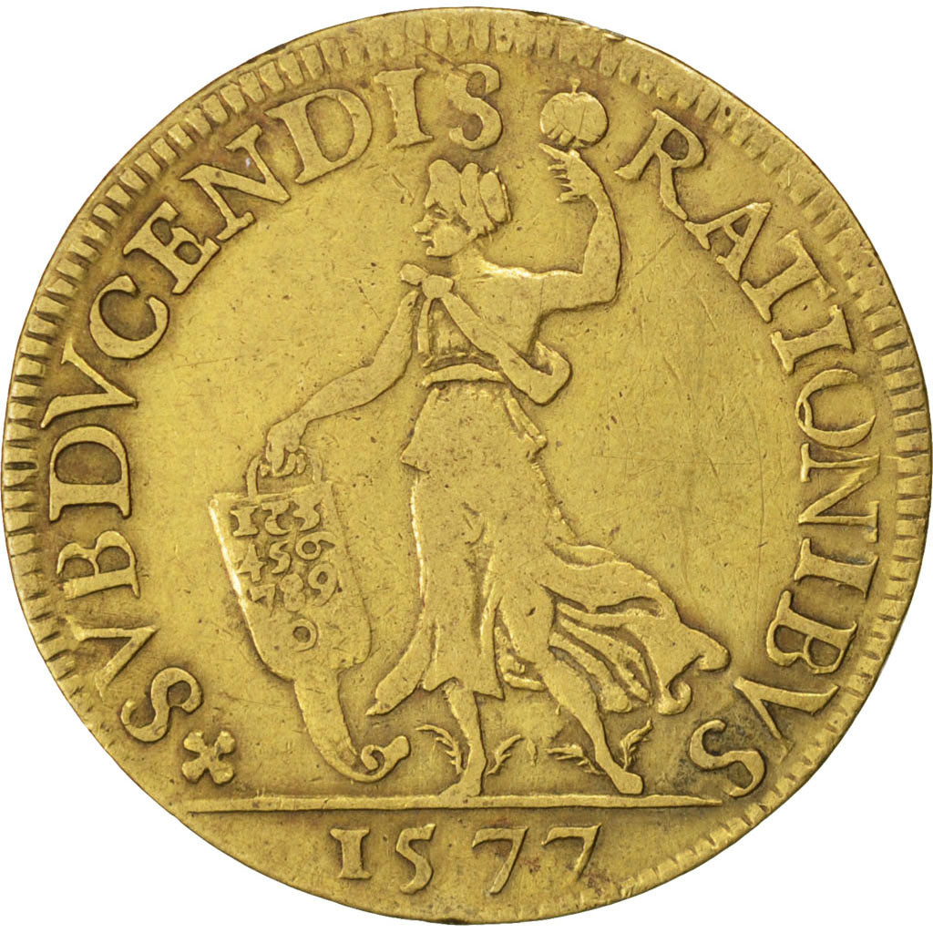 France, Royal, Token, AU(50-53), Brass, 28, Feuardent #1756, 6.20