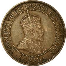 Coin, Canada, Edward VII, Cent, 1909, Royal Canadian Mint, Ottawa, EF(40-45)