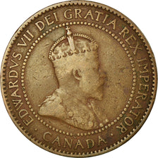 Coin, Canada, Edward VII, Cent, 1910, Royal Canadian Mint, Ottawa, EF(40-45)