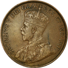 Coin, Canada, George V, Cent, 1913, Royal Canadian Mint, Ottawa, EF(40-45)