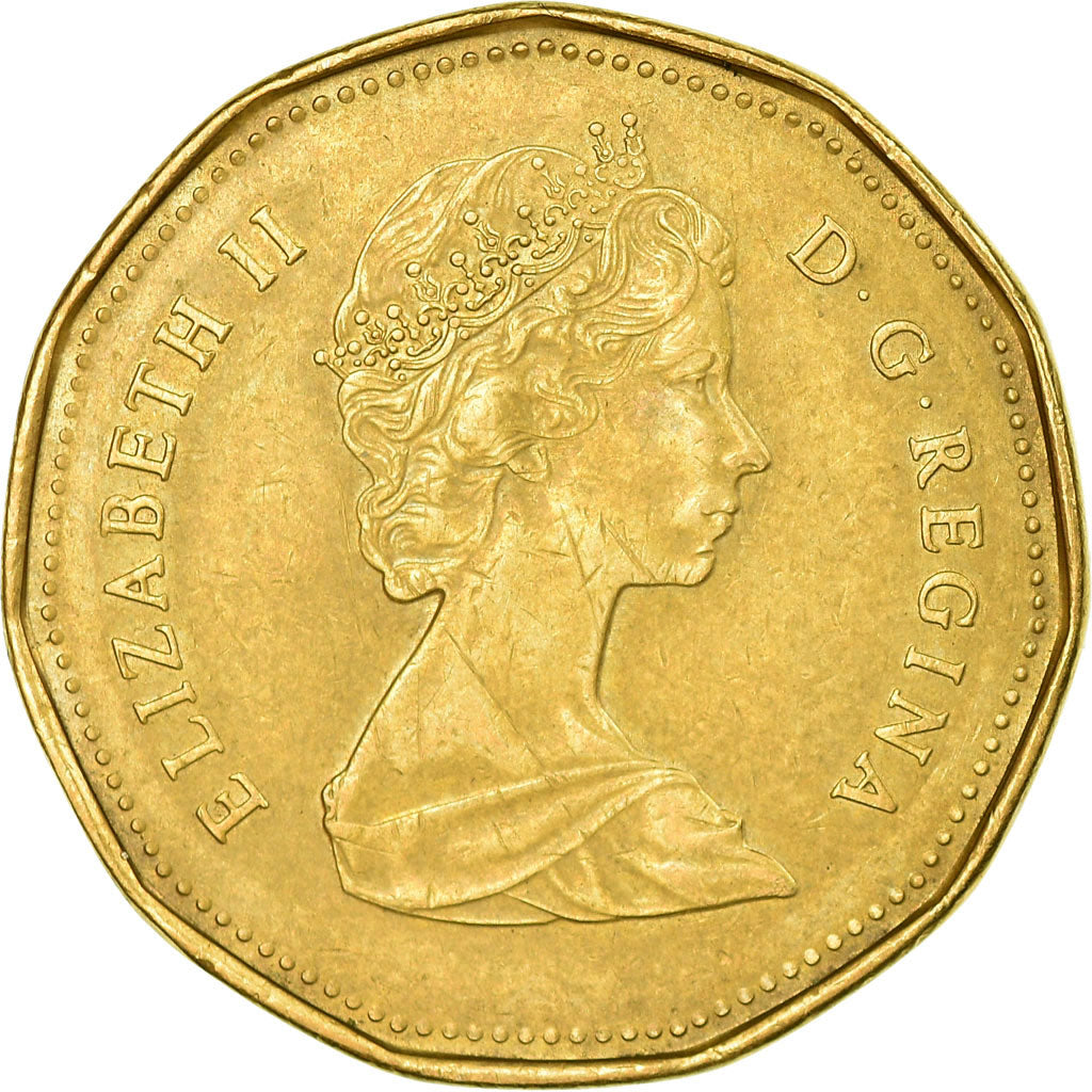 Coin, Canada, Elizabeth II, Dollar, 1988, Royal Canadian Mint, Ottawa