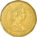 Coin, Canada, Elizabeth II, Dollar, 1988, Royal Canadian Mint, Ottawa