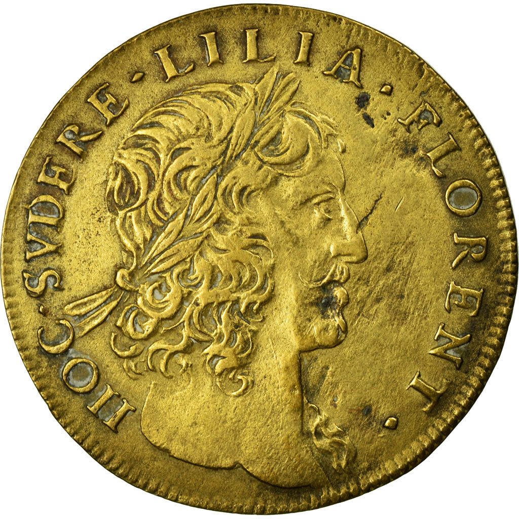 Francja, Token, Królewskie, EF(40-45), Mosiądz