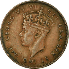Coin, NEWFOUNDLAND, Small Cent, 1942, Royal Canadian Mint, Ottawa, VF(30-35)