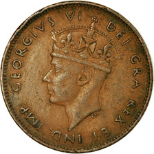 Coin, NEWFOUNDLAND, Small Cent, 1947, Royal Canadian Mint, Ottawa, VF(30-35)