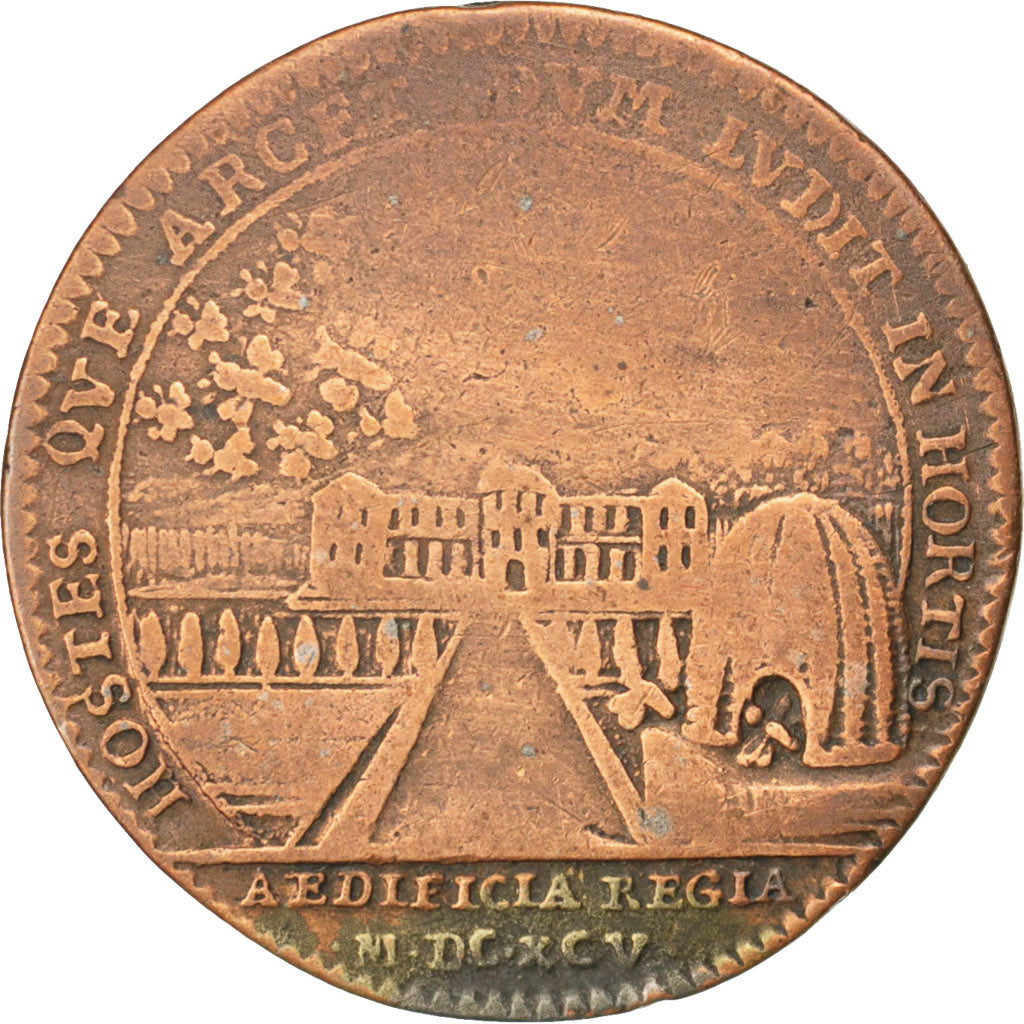 France, Royal, Token, EF(40-45), Copper, 27, 5.20