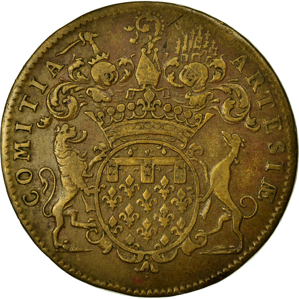 France, Token, Royal, EF(40-45), Brass