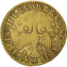 France, Royal, Token, VF(30-35), Brass, 28, 4.40