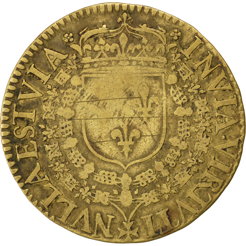 France, Royal, Token, VF(30-35), Brass, 28, 4.40