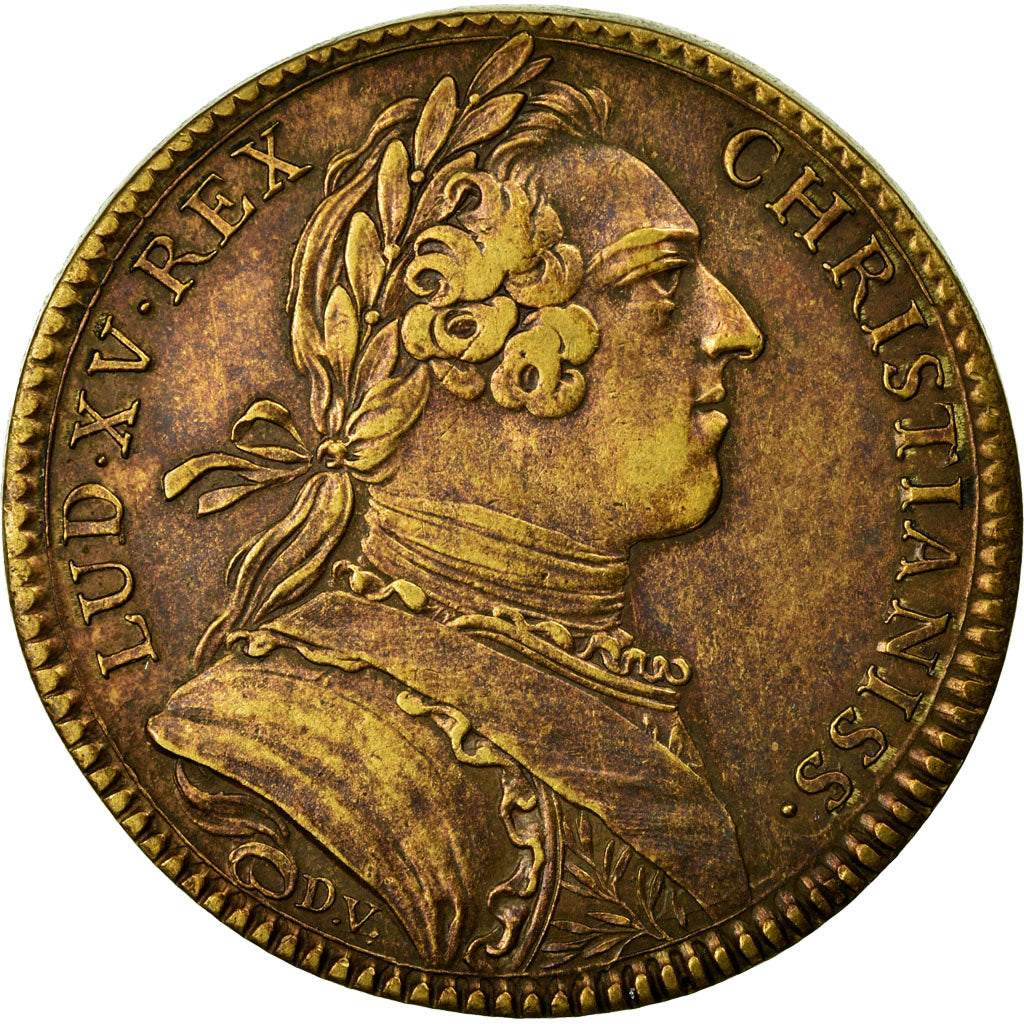 France, Token, Royal, VF(30-35), Copper