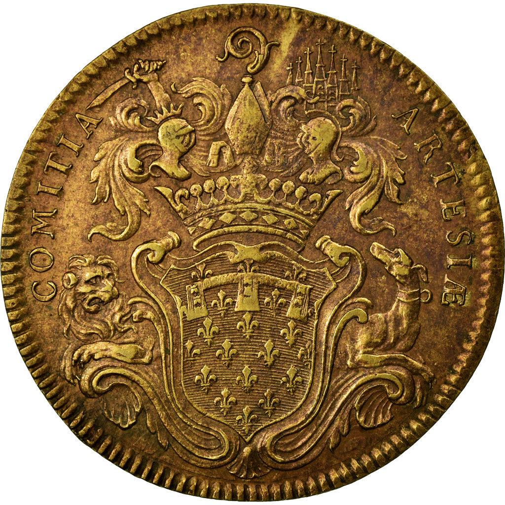 France, Token, Royal, VF(30-35), Copper