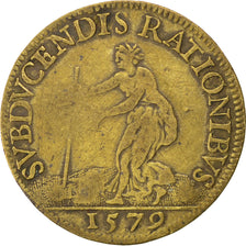 France, Royal, Token, EF(40-45), Brass, 28, 4.30