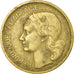 Moneda, Francia, Guiraud, 20 Francs, 1950, Beaumont - Le Roger, BC+, Aluminio -