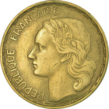Moneta, Francia, Guiraud, 50 Francs, 1952, Paris, MB, Alluminio-bronzo