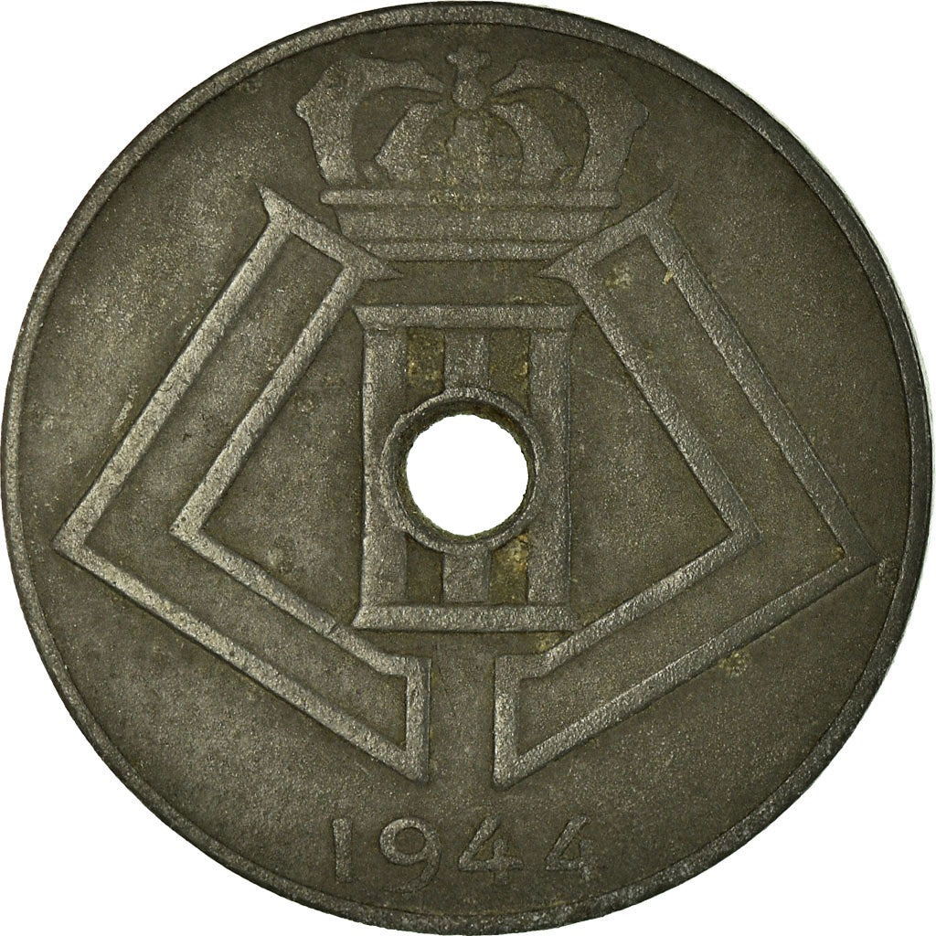 Coin, Belgium, 10 Centimes, 1944, VF(20-25), Zinc, KM:126