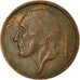 Moeda, Bélgica, 20 Centimes, 1959, VF(30-35), Bronze, KM:146