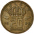 Moneda, Bélgica, 20 Centimes, 1960, MBC, Bronce, KM:147.1