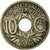 Munten, Frankrijk, Lindauer, 10 Centimes, 1920, Paris, FR+, Copper-nickel