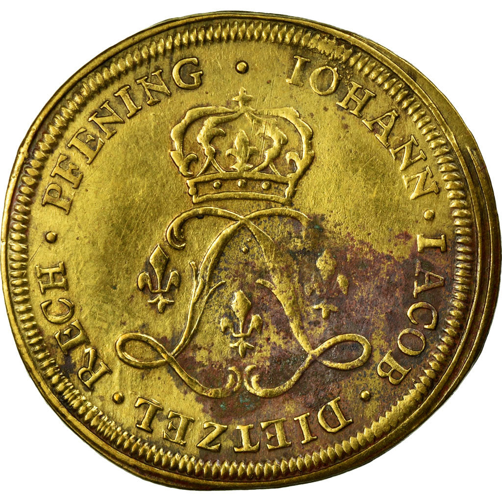 France, Jeton, Royal, TTB, Cuivre