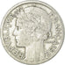 Moneda, Francia, Morlon, 2 Francs, 1941, Paris, BC+, Aluminio, KM:886a.1