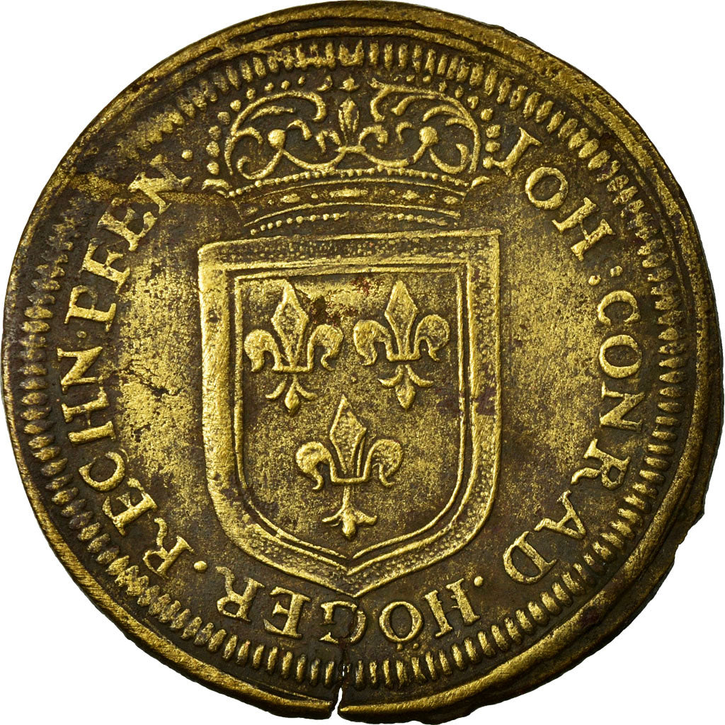 France, Token, Royal, EF(40-45), Copper, Feuardent:836