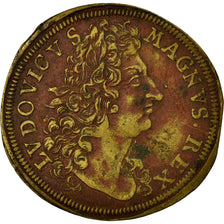 France, Token, Royal, EF(40-45), Brass