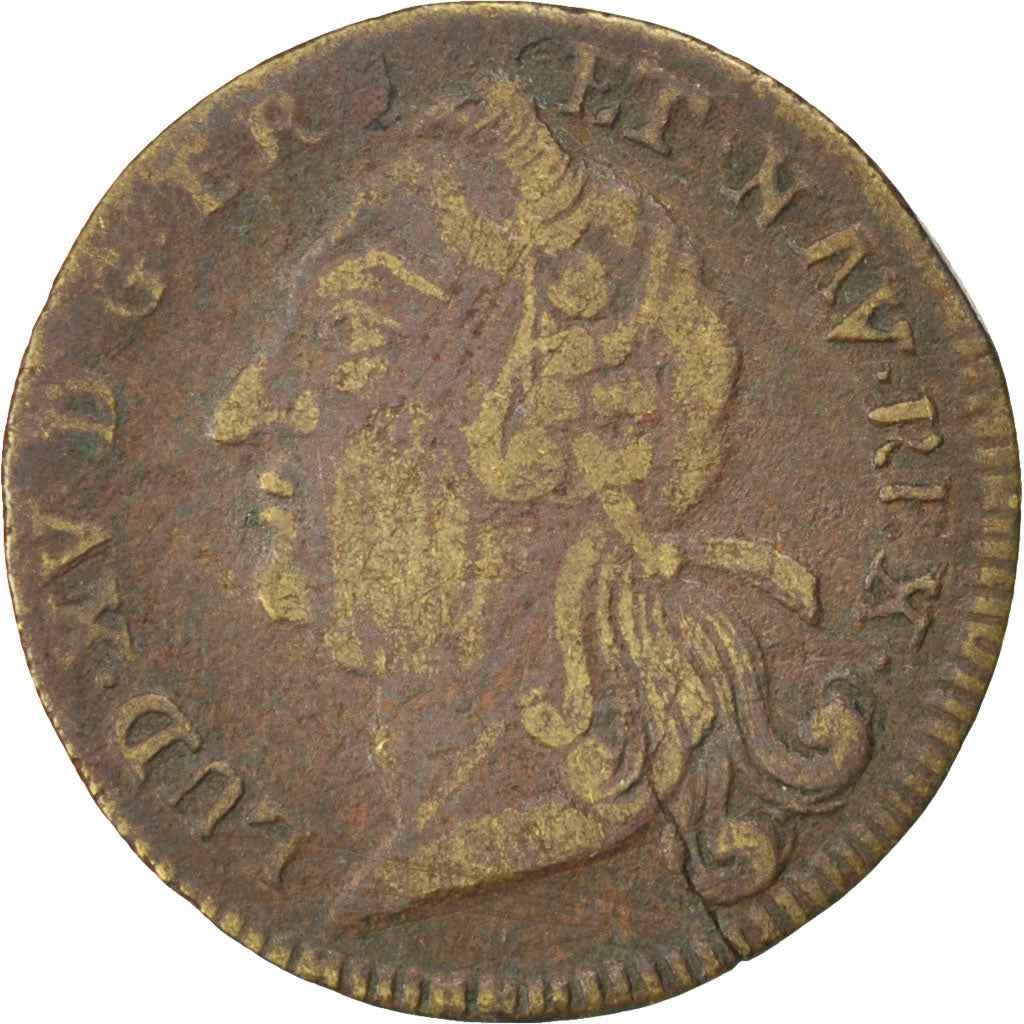 France, Royal, Token, VF(30-35), Copper, 24, 3.70