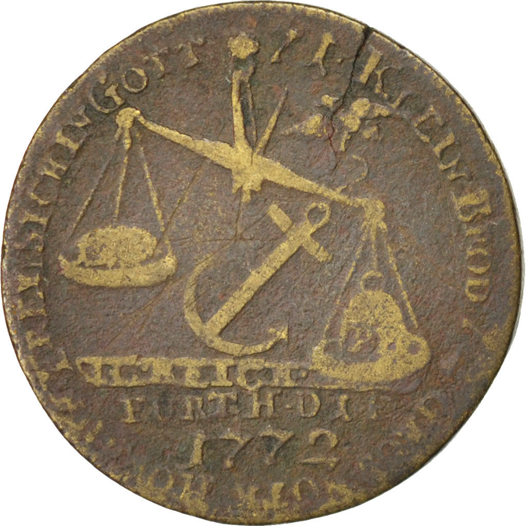 France, Royal, Token, VF(30-35), Copper, 24, 3.70