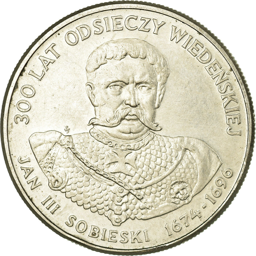 Moneta, Polska, 50 Zlotych, 1983, Warsaw, EF(40-45), Miedź-Nikiel, KM:145