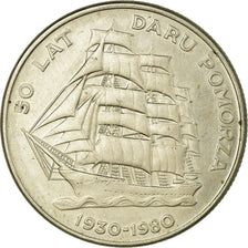 Coin, Poland, 20 Zlotych, 1980, Warsaw, EF(40-45), Copper-nickel, KM:112