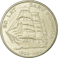 Moeda, Polónia, 20 Zlotych, 1980, Warsaw, EF(40-45), Cobre-níquel, KM:112