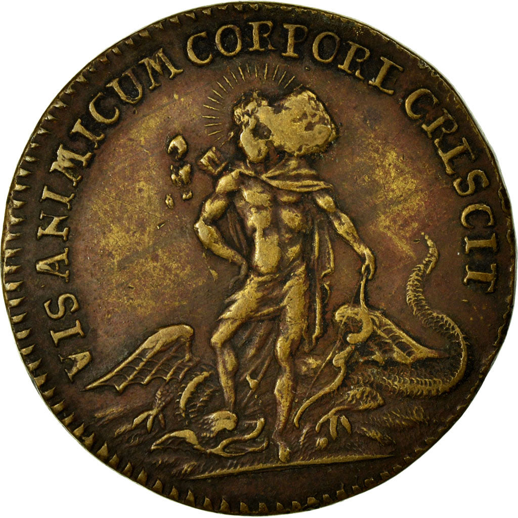 France, Token, Royal, EF(40-45), Copper, Feuardent:941