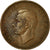 Moneda, Gran Bretaña, George VI, 1/2 Penny, 1942, BC+, Bronce, KM:844