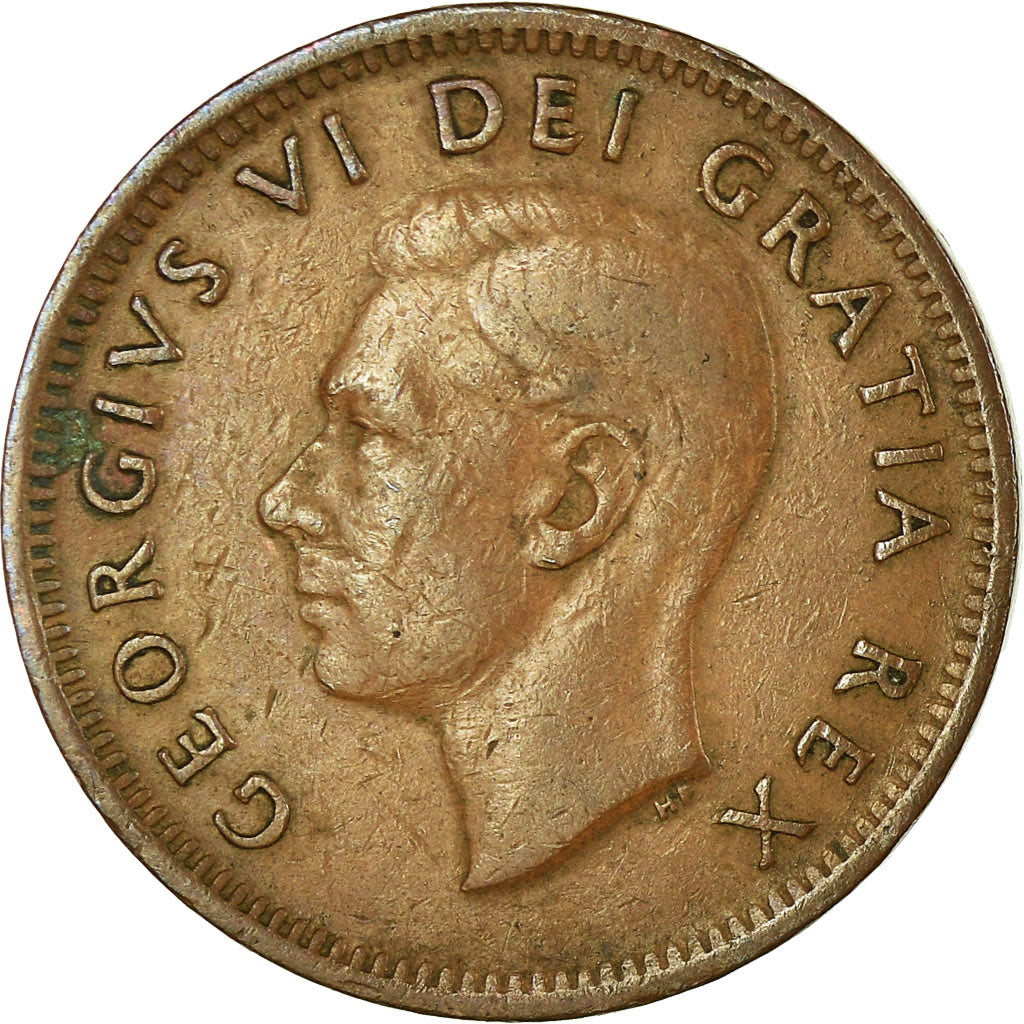 Monnaie, Canada, George VI, Cent, 1951, Royal Canadian Mint, Ottawa, TB+