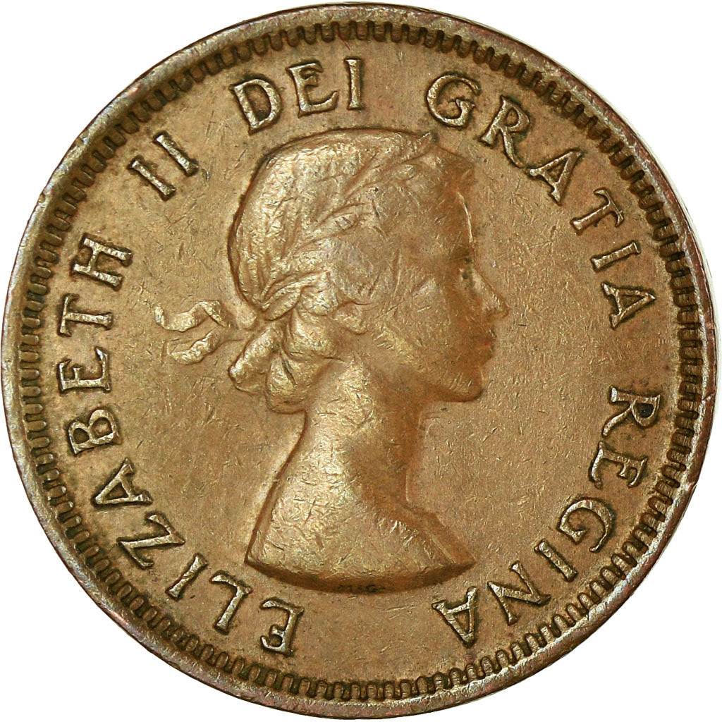 Coin, Canada, Elizabeth II, Cent, 1953, Royal Canadian Mint, Ottawa, VF(30-35)