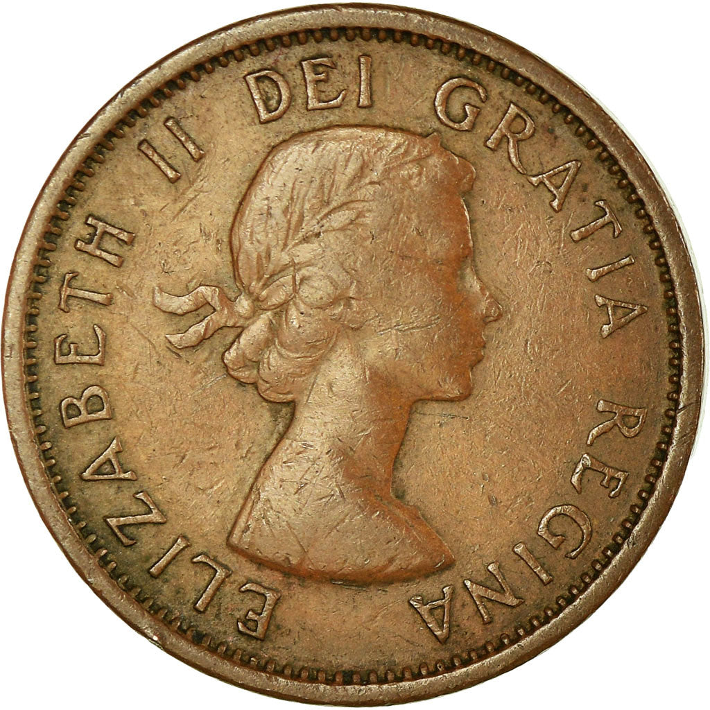 Monnaie, Canada, Elizabeth II, Cent, 1960, Royal Canadian Mint, Ottawa, TB+