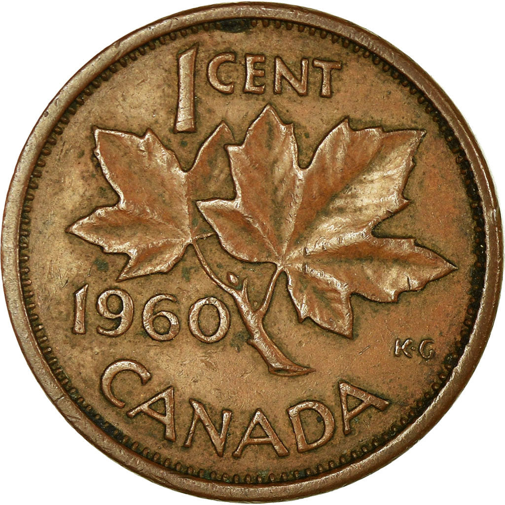 Monnaie, Canada, Elizabeth II, Cent, 1960, Royal Canadian Mint, Ottawa, TB+