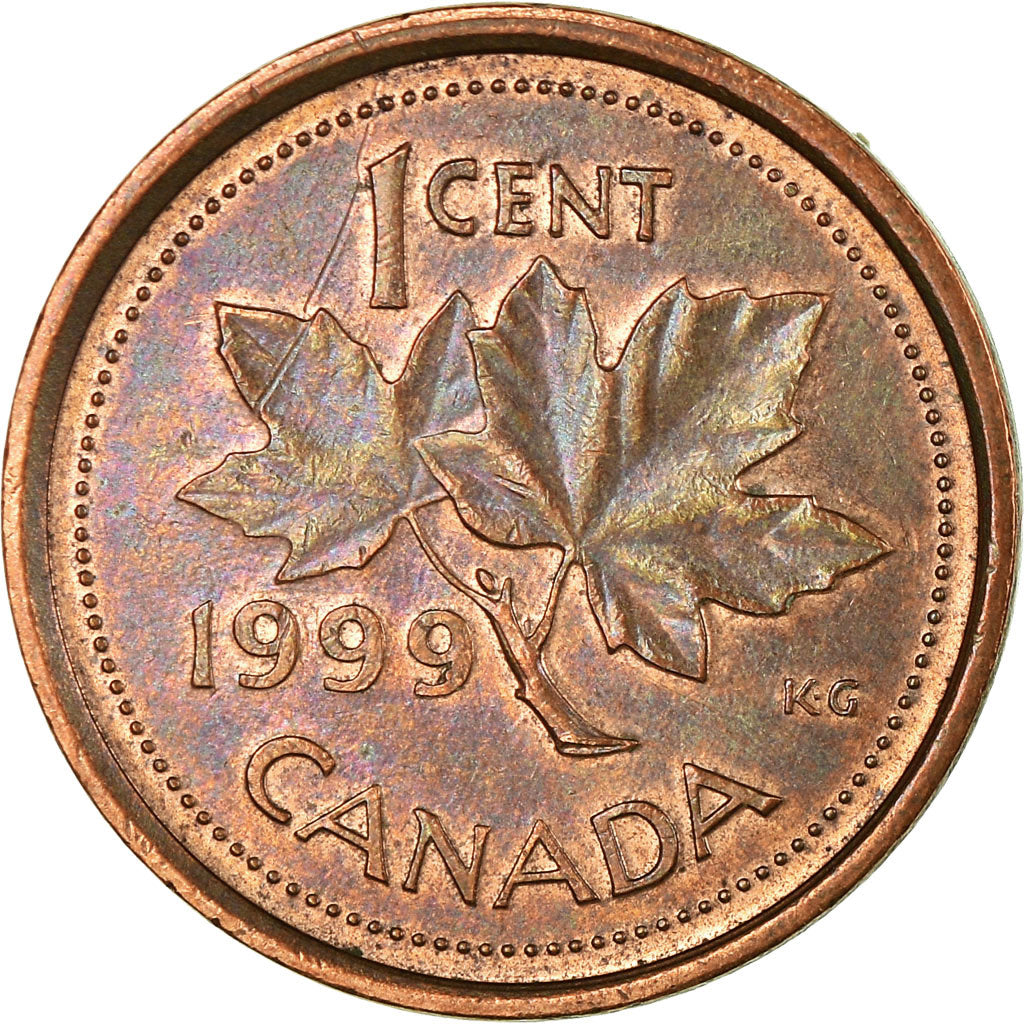 Monnaie, Canada, Elizabeth II, Cent, 1999, Royal Canadian Mint, TB+, Copper