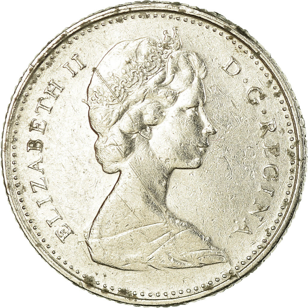 Monnaie, Canada, Elizabeth II, 10 Cents, 1975, Royal Canadian Mint, Ottawa, TB+