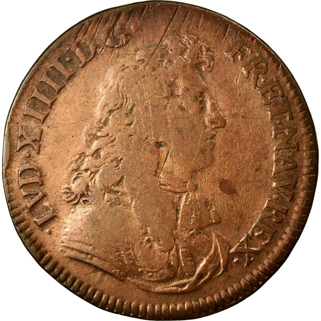 France, Token, Royal, VF(30-35), Copper, Feuardent:458