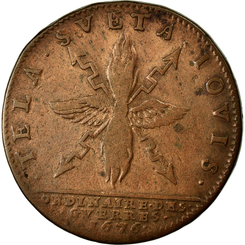 France, Token, Royal, VF(30-35), Copper, Feuardent:458