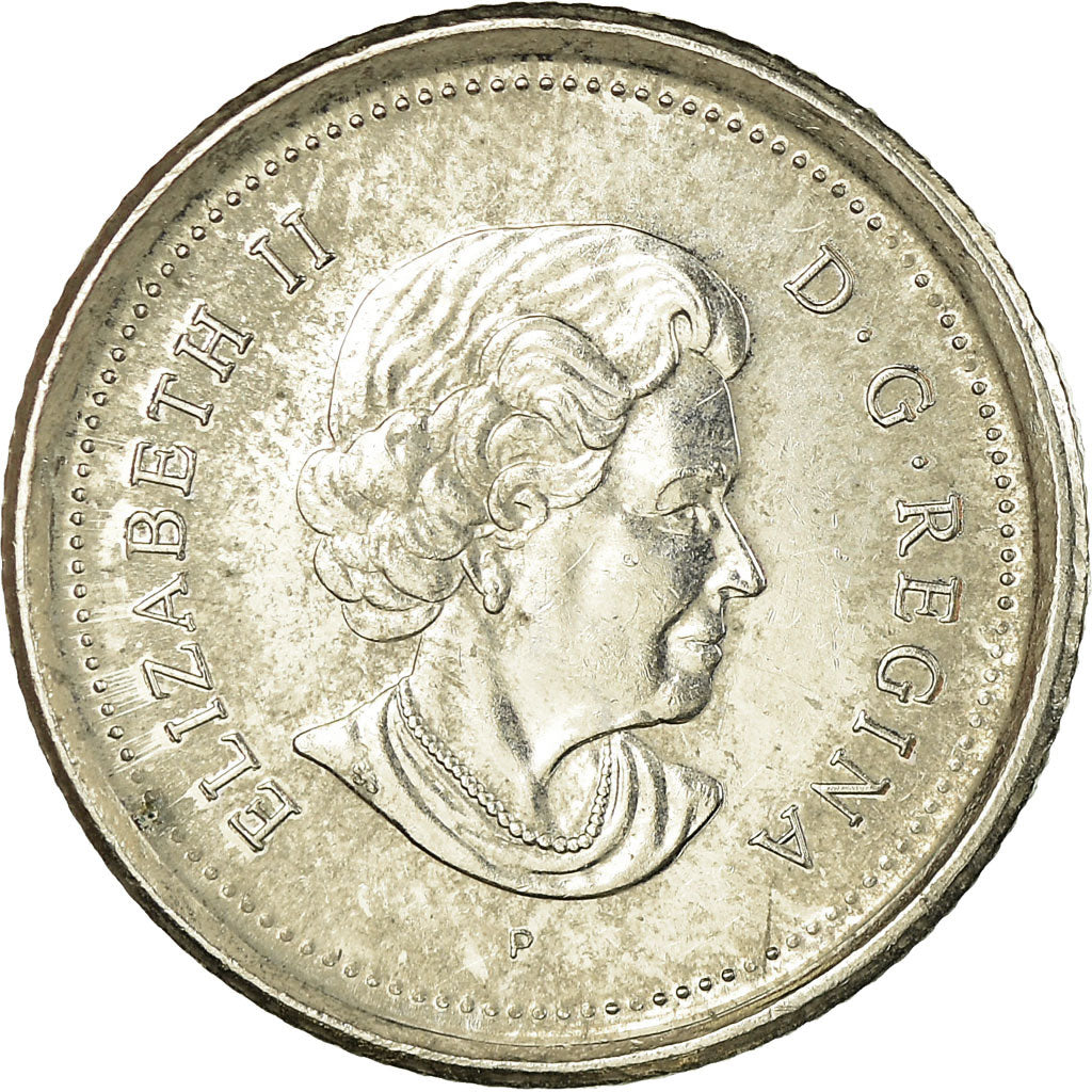 Monnaie, Canada, Elizabeth II, 10 Cents, 2005, Royal Canadian Mint, TB+, Nickel