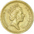 Moneta, Wielka Brytania, Elizabeth II, Pound, 1990, VF(30-35), Mosiądz niklowy