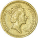 Münze, Großbritannien, Elizabeth II, Pound, 1990, S+, Nickel-brass, KM:941