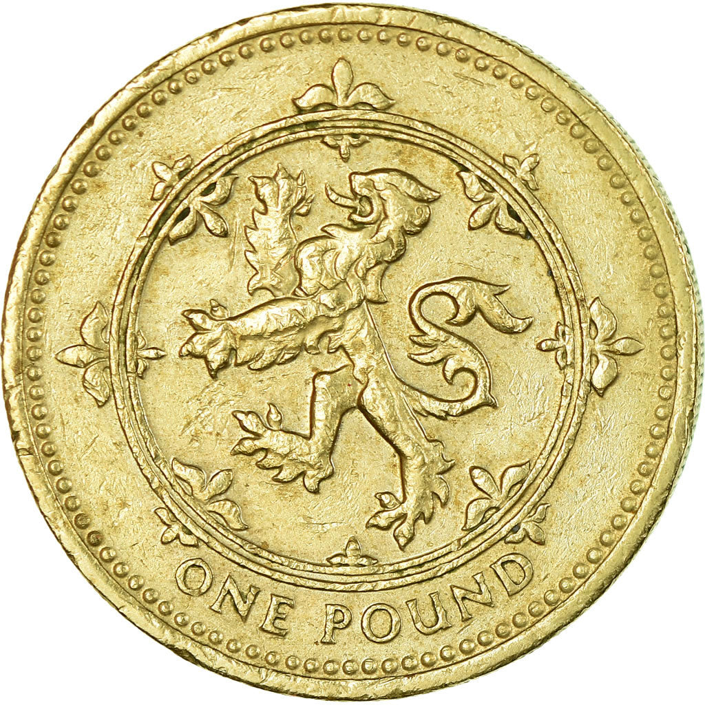 Coin, Great Britain, Elizabeth II, Pound, 1994, VF(30-35), Nickel-brass, KM:967