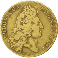 France, Royal, Token, EF(40-45), Brass, 28, Feuardent #12803, 6.00